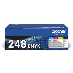 Brother Toner - TN-248VAL - Value Pack 4-pack Black Cyan Magenta Yellow — Buy in Cyprus with Fast Delivery