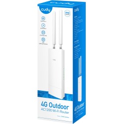 Cudy Outdoor 4G LTE Cat 4 AC1200 Wi-Fi Router - Outdoor — Buy in Cyprus with Fast Delivery