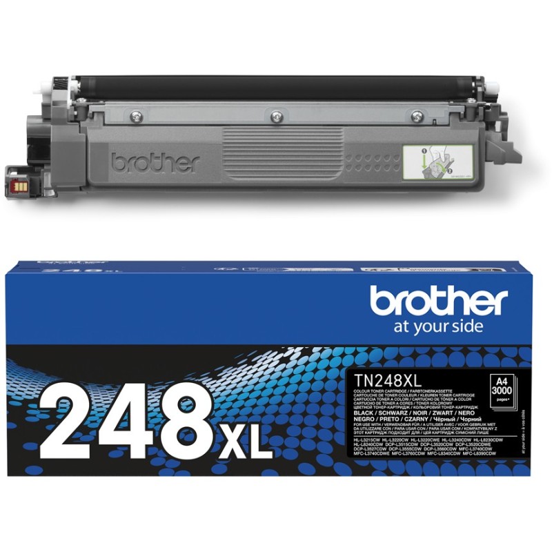 Brother Toner - TN-248XLBK - Black up to 2,300 pages ISO IEC 19798 — Buy in Cyprus with Fast Delivery