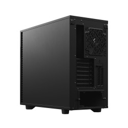 Fractal Define 7 - Mid Tower PC Case - Solid Black, ATX/mATX/mITX, 49.1 cm GPU, 18.5 cm CPU Cooler Clearance