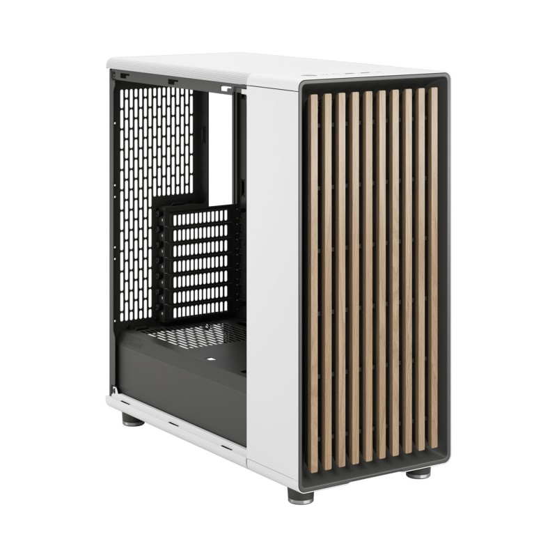 Fractal Design North - Chalk White - Tempered Glass Mid-Tower PC Case — Buy in Cyprus with Fast Delivery