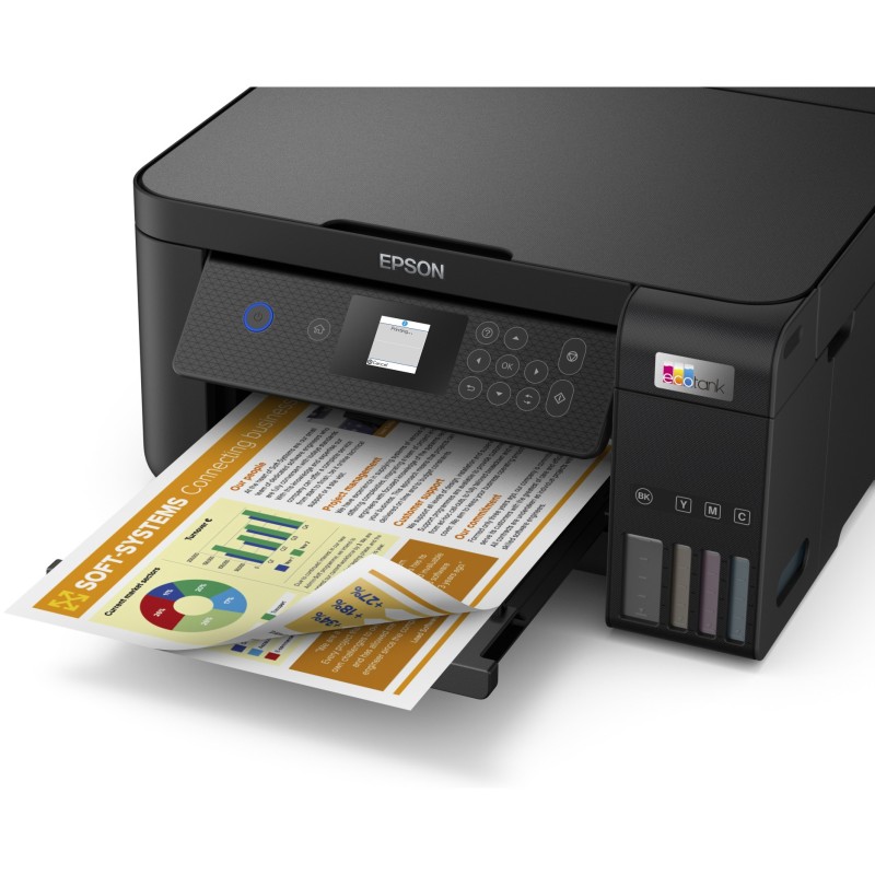 Epson EcoTank Inkjet Printer - ET-2850 - 3in1 A4 Wi-Fi Duplex — Buy in Cyprus with Fast Delivery