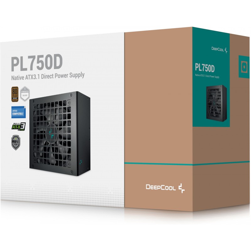 DeepCool Power Supply - PL750-D - 750W — Buy in Cyprus with Fast Delivery