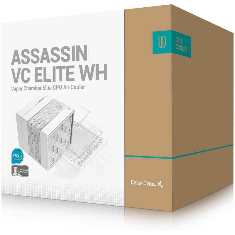 K Cooler DeepCool - ASSASSIN VC ELITE - White — Buy in Cyprus with Fast Delivery