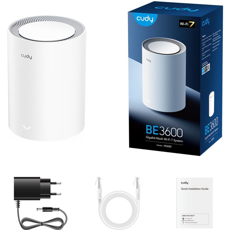 Cudy Mesh Solution - BE3600 - Wi-Fi 7 Mesh Solution — Buy in Cyprus with Fast Delivery