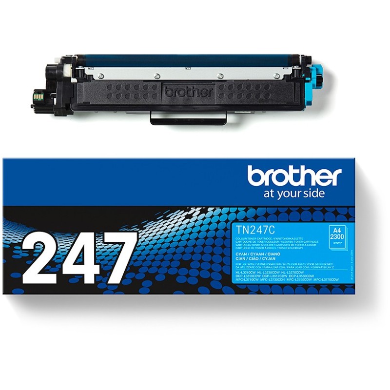 Brother Toner - TN-247C - Cyan up to 2300 pages — Buy in Cyprus with Fast Delivery