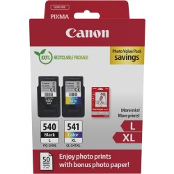 Canon Ink - 5224B012 - PG-540L CL-541XL 2-pack (Black) incl. Photo Paper — Buy in Cyprus with Fast Delivery