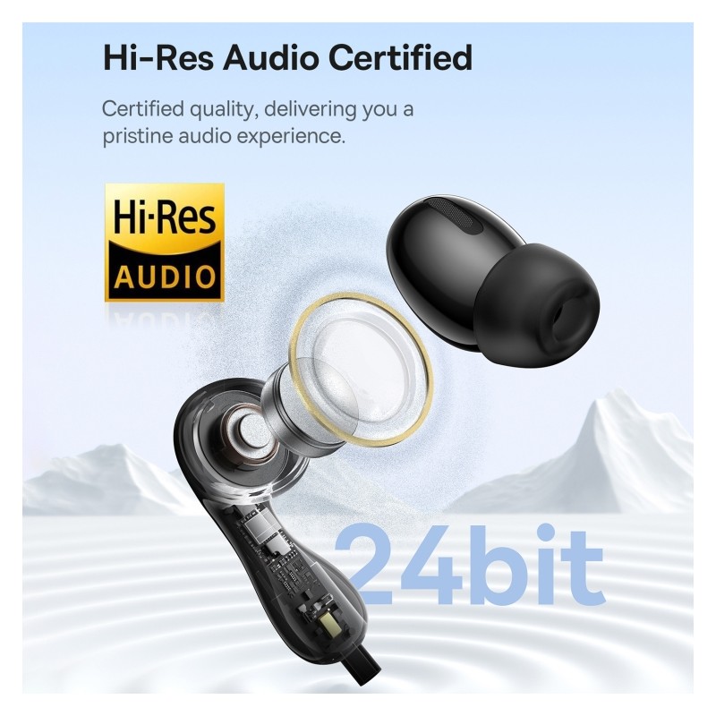 Baseus Headphones - HZ20 - In Ear Wired 3.5mm HiRes Black — Buy in Cyprus with Fast Delivery