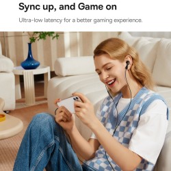 Baseus Headphones - HZ20 - In Ear Wired 3.5mm HiRes Black — Buy in Cyprus with Fast Delivery