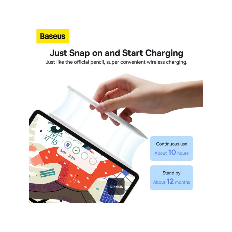 Baseus IT Stylus Active Smooth Writing 2 Series - Dual Charging — Buy in Cyprus with Fast Delivery
