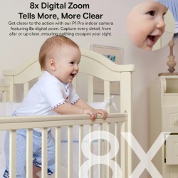 Baseus Security Indoor Camera - P1 Pro - 3K White EU — Buy in Cyprus with Fast Delivery