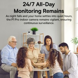 Baseus Security Indoor Camera - P1 Pro - 3K White EU — Buy in Cyprus with Fast Delivery