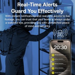 Baseus Security Indoor Camera - P1 Pro - 3K White EU — Buy in Cyprus with Fast Delivery