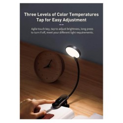 Baseus Reading Mini Clip Lamp - Clip Lamp — Buy in Cyprus with Fast Delivery