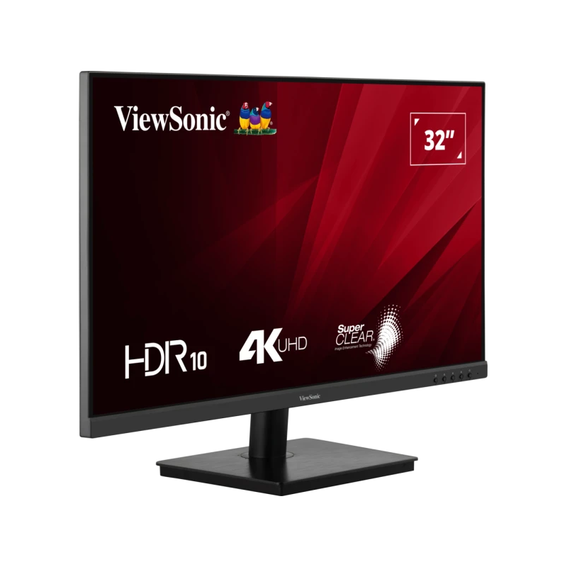 Viewsonic Monitor - VA3208-4K-HD - VA 32'' 4K UHD VA HDR10 with Dual HDMI & DisplayPort — Buy in Cyprus with Fast Delivery