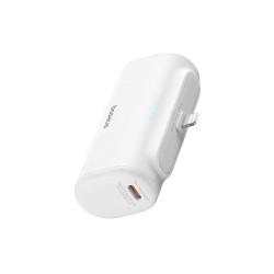 Baseus Powerbank 20W 5000mAh Plug-In Lightning White - 20W, 5000mAh, Plug-In Lightning, White