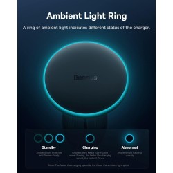 Baseus Wireless AirVent Magnetic Car Charger 15W+25W USB-C - CW01 - Baseus Wireless AirVent Magnetic Car Charger 15W+25W USB-C