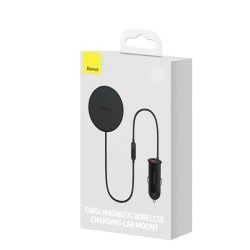 Baseus Wireless AirVent Magnetic Car Charger 15W+25W USB-C - CW01 - Baseus Wireless AirVent Magnetic Car Charger 15W+25W USB-C