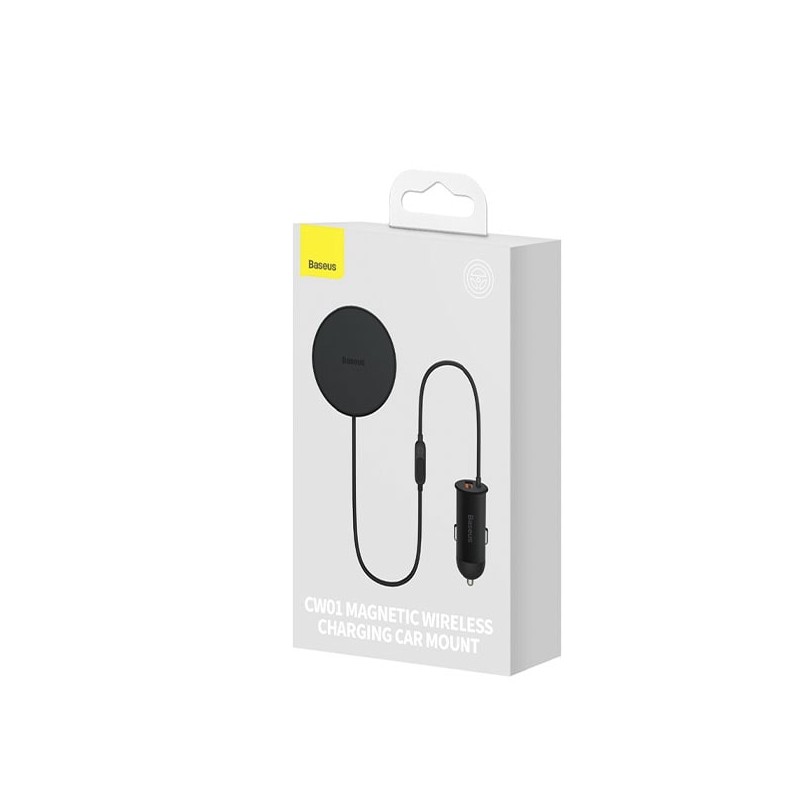 Baseus Wireless AirVent Magnetic Car Charger 15W+25W USB-C - CW01 - Baseus Wireless AirVent Magnetic Car Charger 15W+25W USB-C