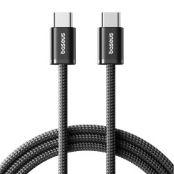 Baseus Cable USB-C to USB-C - Dynamic 4 Series Braided 100W 1.0m Black — Buy in Cyprus with Fast Delivery