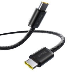 Baseus Cable USB-C to USB-C - Dynamic 4 Series Braided 100W 1.0m Black — Buy in Cyprus with Fast Delivery