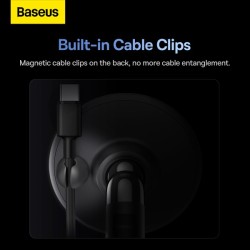 Baseus Car Dashboard Magnetic Stick-On Phone Mount Black - C01 - Black — Buy in Cyprus with Fast Delivery