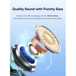 Baseus Headphones - E16 - In Ear TWS Plastic Bowie White — Buy in Cyprus with Fast Delivery