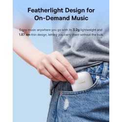 Baseus Headphones - E16 - In Ear TWS Plastic Bowie White — Buy in Cyprus with Fast Delivery