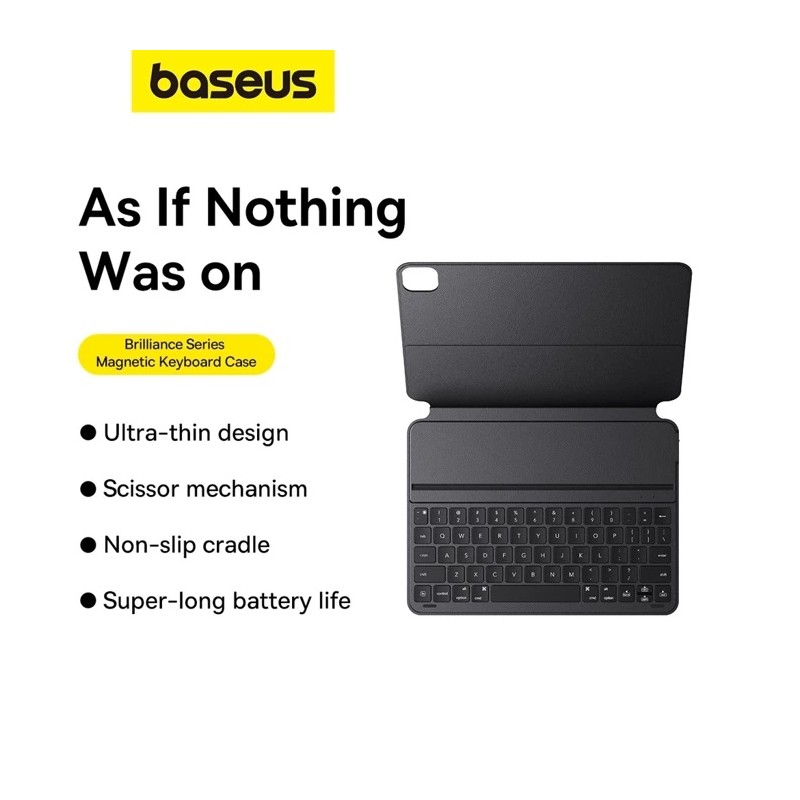 Baseus IT Bluetooth Keyboard with Magnetic Case Pad 10 2022 10.9'' - Bluetooth Keyboard with Magnetic Case Pad
