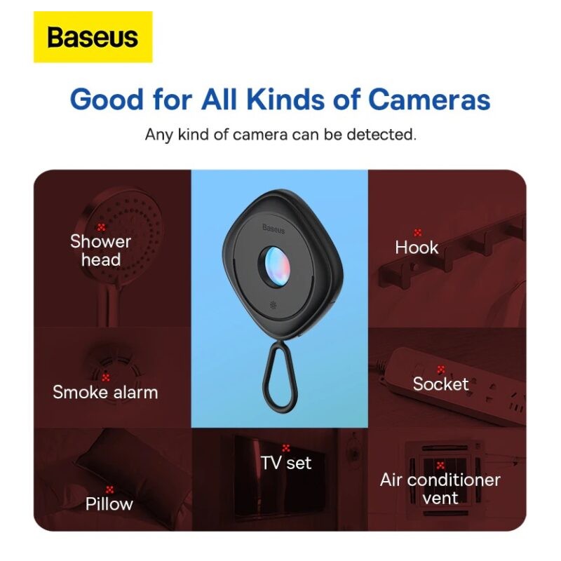 Baseus HEYO Hidden Camera Detector - BS-HA016 - Hidden Camera Detector — Buy in Cyprus with Fast Delivery