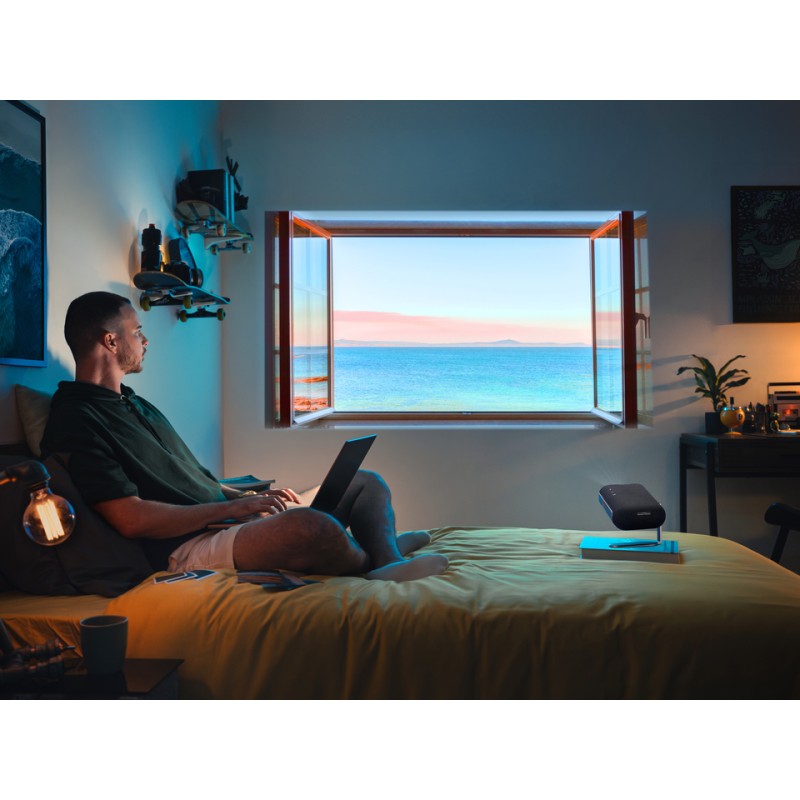 Viewsonic Projector - M1 Max - 1080p Smart LED Portable Google TV USB-C — Buy in Cyprus with Fast Delivery