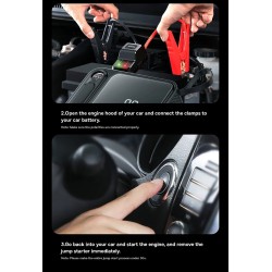 Baseus Car Jump Start Booster & Powerbank - 26800maH 3000A — Buy in Cyprus with Fast Delivery