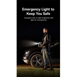 Baseus Car Jump Start Booster & Powerbank - 26800maH 3000A — Buy in Cyprus with Fast Delivery