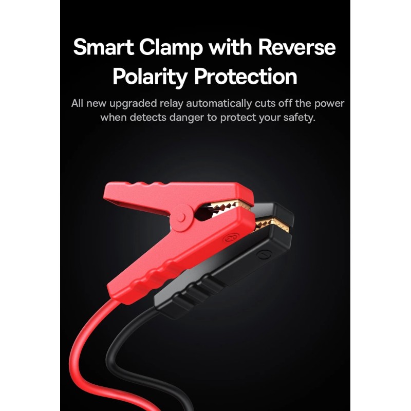 Baseus Car Jump Start Booster & Powerbank - 26800maH 3000A — Buy in Cyprus with Fast Delivery