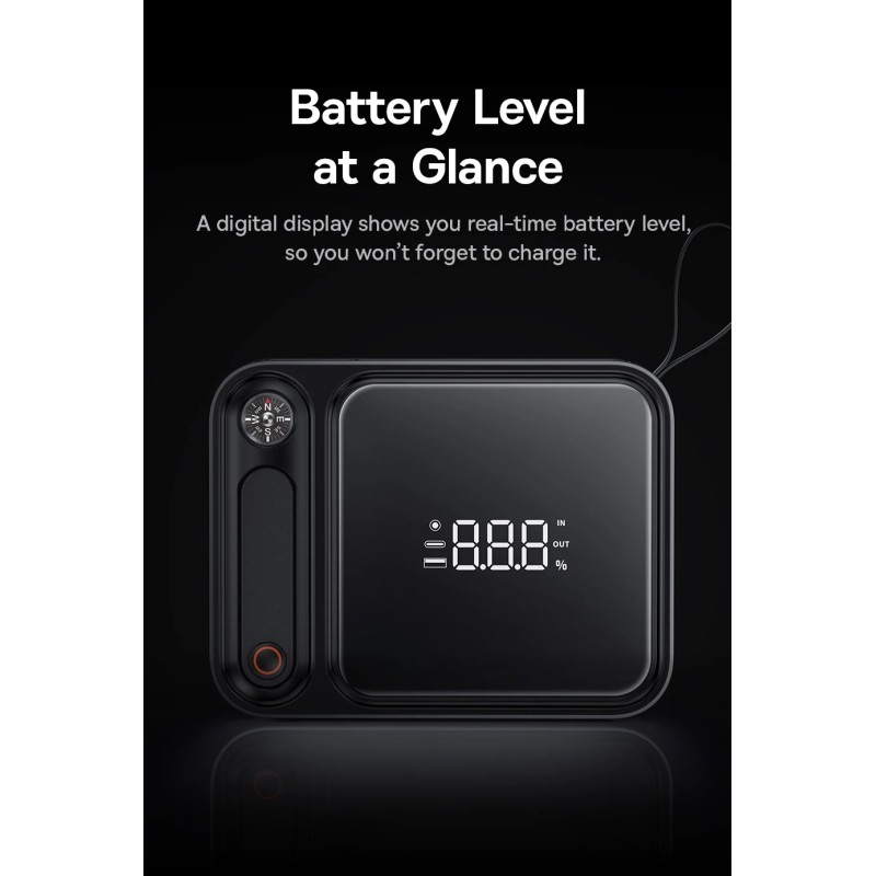 Baseus Car Jump Start Booster & Powerbank - 26800maH 3000A — Buy in Cyprus with Fast Delivery