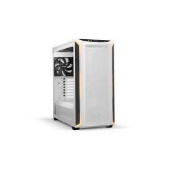 be quiet! Shadow Base 800 DX - Mid Tower - White, Tempered Glass, RGB Front, E-ATX/ATX Support
