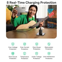 Baseus Charger Wall 25W USB-C - GAN5 Mini - EU Black — Buy in Cyprus with Fast Delivery