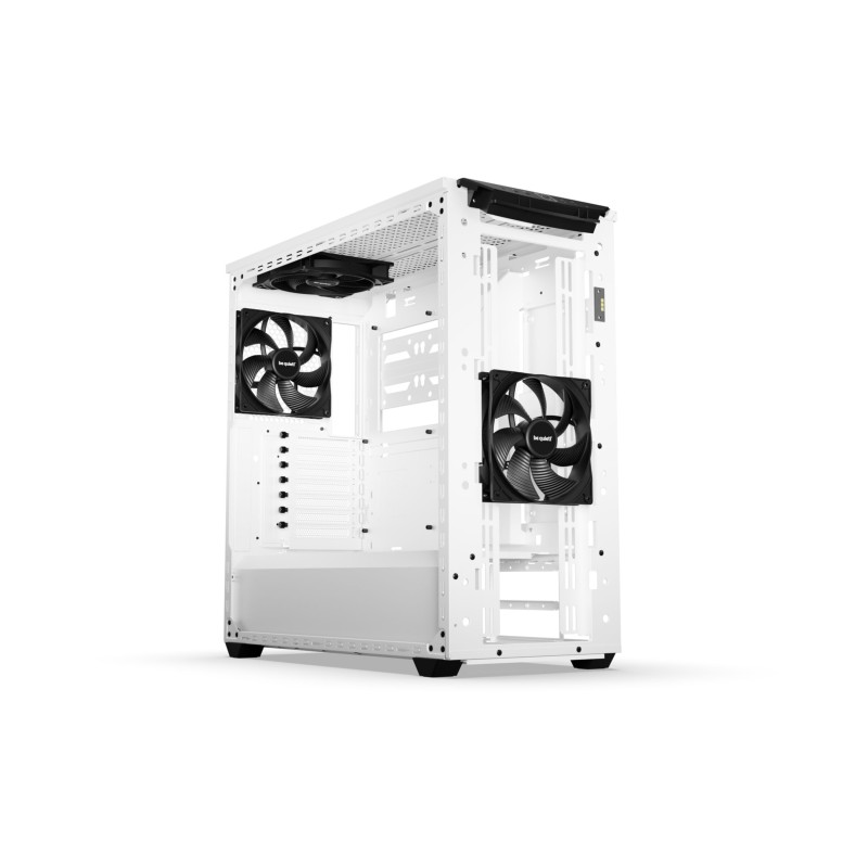 be quiet! Shadow Base 800 DX - Mid Tower - White, Tempered Glass, RGB Front, E-ATX/ATX Support