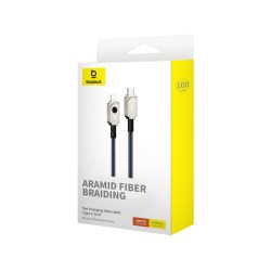 Baseus Cable Lightning to USB-C Unbreakable Series - 20W 1.0 White — Buy in Cyprus with Fast Delivery
