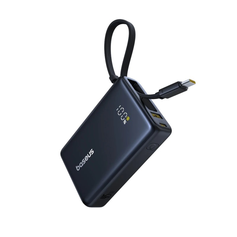Baseus Powerbank 45W 10000mAh + Display PicoGo Black - 45W 10000mAh + Display — Buy in Cyprus with Fast Delivery