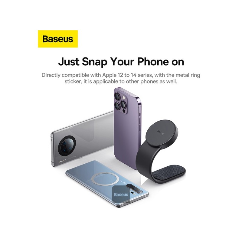 Baseus Stand Tablet And Phones Magnetic - C02 - Black — Buy in Cyprus with Fast Delivery