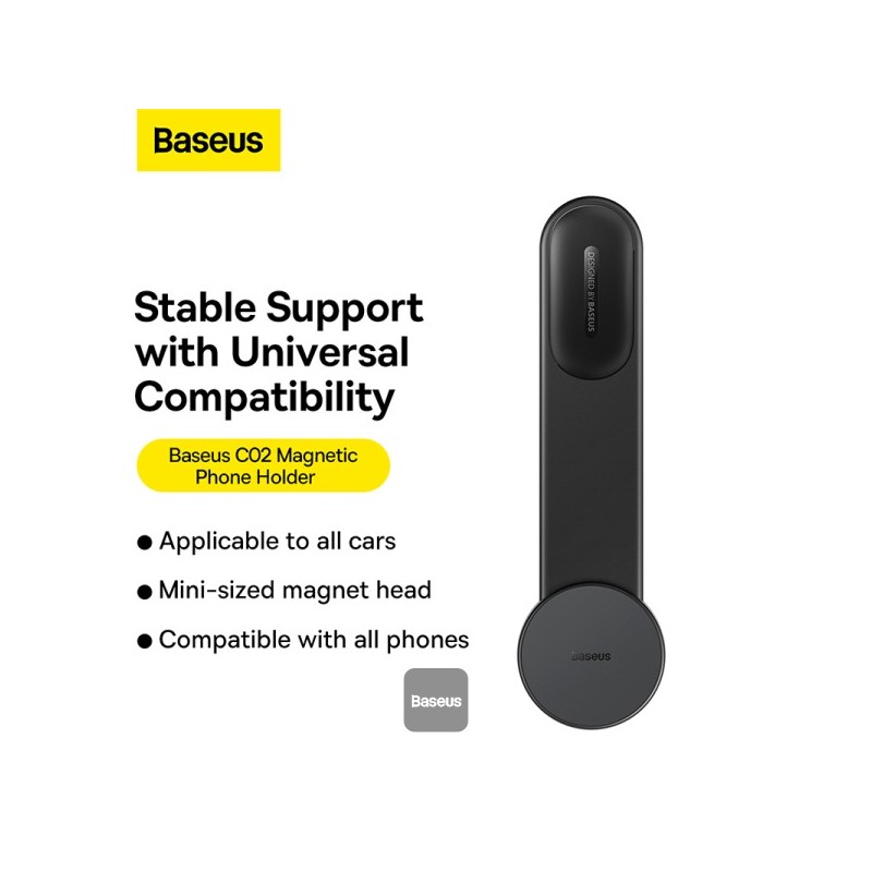 Baseus Stand Tablet And Phones Magnetic - C02 - Black — Buy in Cyprus with Fast Delivery