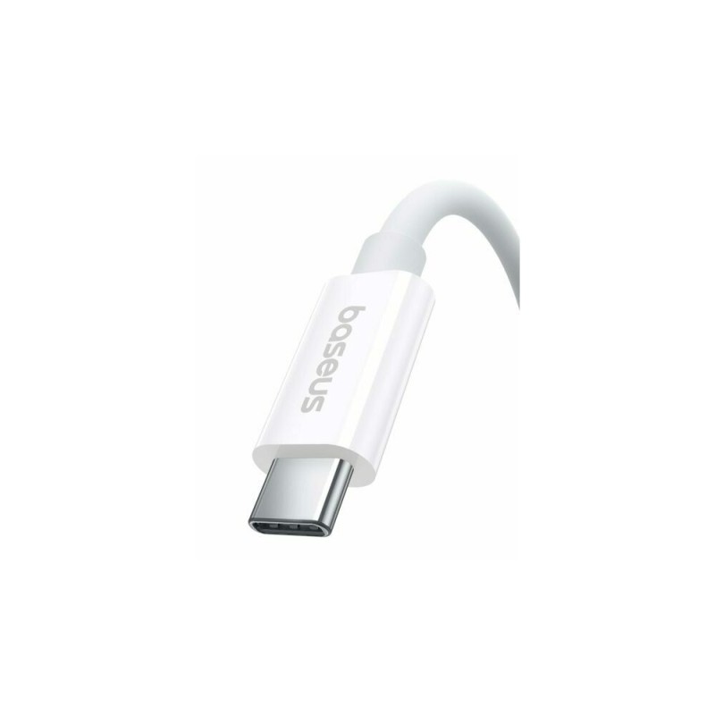 Baseus Cable USB-C to USB-C Superior Series 2 USB4 240W 1m White - USB-C to USB-C, Superior Series 2, USB4, 240W, 1m, White