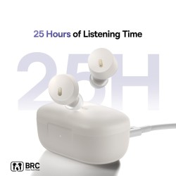 Baseus Headphones In Ear Beans TWS Bowie - E18 - White — Buy in Cyprus with Fast Delivery