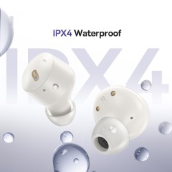 Baseus Headphones In Ear Beans TWS Bowie - E18 - White — Buy in Cyprus with Fast Delivery