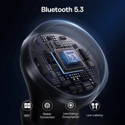 Baseus Headphones In Ear Beans TWS Bowie - E18 - White — Buy in Cyprus with Fast Delivery