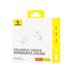 Baseus Headphones In Ear Beans TWS Bowie - E18 - White — Buy in Cyprus with Fast Delivery