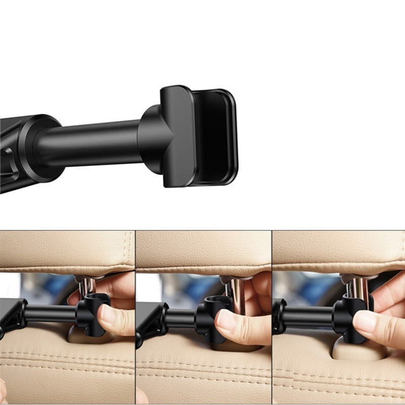Baseus Backseat Car Mount - Black — Buy in Cyprus with Fast Delivery
