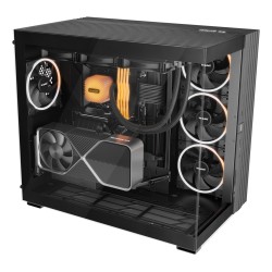 be quiet! Light Base 900 DX - Full-Tower PC Case, Black, 3m ARGB, Panorama Window, E-ATX Support
