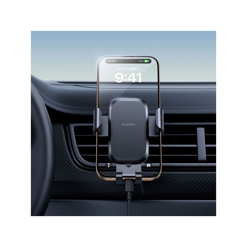 Baseus Car Holder - AirVent Gravity METAL AGE GO — Buy in Cyprus with Fast Delivery